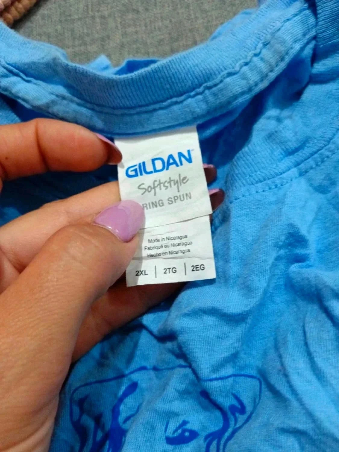 C36 blauw T-shirt Gilban 2XL – photo 3